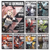 Zenless Zone Zero Game ZZZ Anime Poster Waterproof Wall Art Sticker Vintage Decor For Bar Living Roo