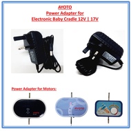 AYOTO Baby Electronic Baby Cradle Adapter & Other Accesories (Aksesori Buaian Elektrik Golden Baby)