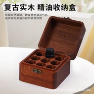 Wooden Box Log Color Ready Stock Carved Desktop Storage Box Storage Essential Oil Wooden Essential O