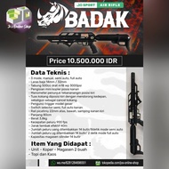 BADAK PCP 3 MODE - AUTO, SEMI, MANUAL