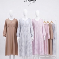 Tatamy - Morning Bloom Series Midi Dress - Sleepwear Rayon Lengan Panjang LD 98 Jumbo Minimalis Eleg