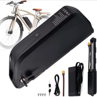 Ebike Battery 48V 10Ah Lithium Battery Ebike Battery Pack with 2A Fast Charger and BMS, USB Interfac