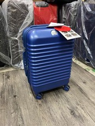 20/22 ” Delsey 法國大使 韓版 藍色簡約款  8-wheels spinner  luggage suitcase baggage 篋 喼 旅行箱 行李箱 移民 旅行 hand carry on cabin