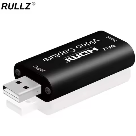 Original Rullz 4K HDMI Capture Card USB 1080P Game Capture Device for Video Recording PC Android Pho
