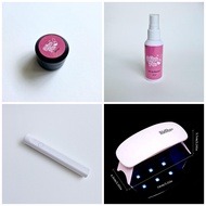 [SG] HiaoPo Press On Nails Accessories (Gel Remover/Glue Gel/UV Lamp/UV Torchlight) | SG Ready Stock
