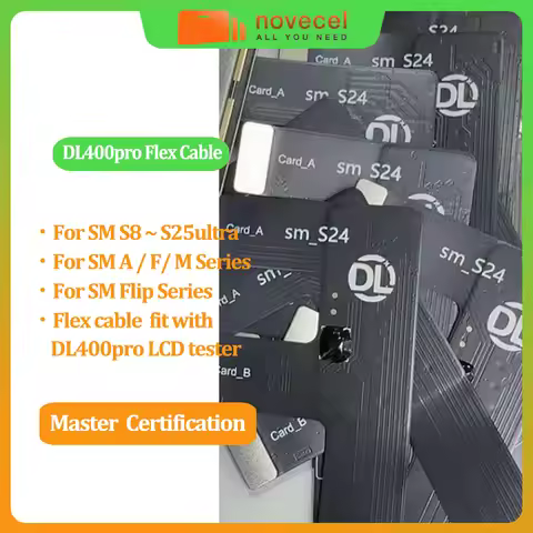 DL400 Pro LCD Tester Flex Cable For Samsung S24 S21 S22 S23 S25 Ultra Plus Flip 4 5 A72 A71 A70 A51 