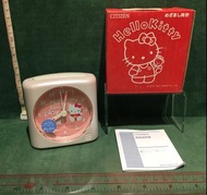 (收藏品）全新絕版 CITIZEN  Sanrio (1997)  Hello Kitty Alarm Clock  吉蒂座枱鬧鐘 (日本製）