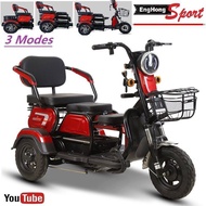 Elektrik Motorsikal Electric Tricycle Electric Scooter electric bike Electric Tribike 3 wheel scoote