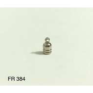 5mm End Clasps Leather Cord Crimp Bead Connectors 2