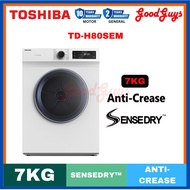 [Seller's Own Fleet] Toshiba TD-H80SEM 7KG SENSEDRY™ TUMBLE DRYER