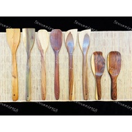 Sudu Kayu Nibong Wooden spoon Senduk Kayu