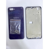 Middle Housing oppo A3s Lcd middle housing battery back cover together on off button