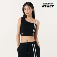 NERDY - Áo croptop nữ sát nách NY One Shoulder PNEU24SL08-01