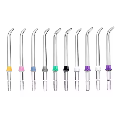 10Pcs Replacement Classic Jet Tips Compatible for Waterpik Water Flossers and Other Brand Oral Irrig