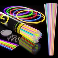 Crown 100 Count 22 inch. Glow Necklaces - Long Lasting Glow Light Sick Neon Necklaces for Parties an