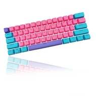 WHYSP 61 PBT Keyboard Caps for 60% Keyboard, Ducky One 2 Mini Keycaps, Backlit for Cherry MX and Gat