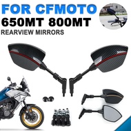 กระจกมองหลังคาร์บอนไฟเบอร์ Suezwyu สำหรับ800MT CFMOTO CF 650MT MT800 800 MT 800 650 MT กระจกด้านข้าง