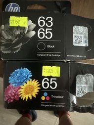 HP 63/65 黑色及三色原裝墨盒