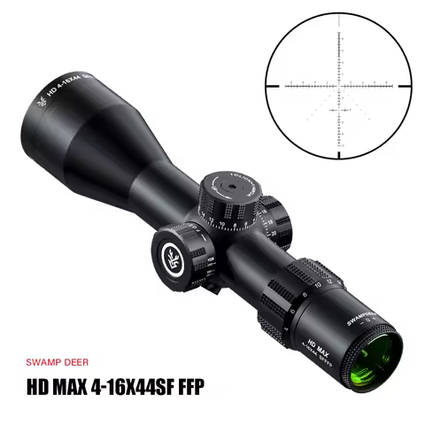 SWAMP DEER HD MAX 4-16x44 6-24X44 SF FFP Riflescope Adj Turret Lock Reset Compact Sights Hunting Sho