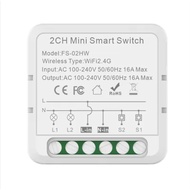 Mini 2 Gang 2 Way 16A DIY Wifi Smart Switch Tuya