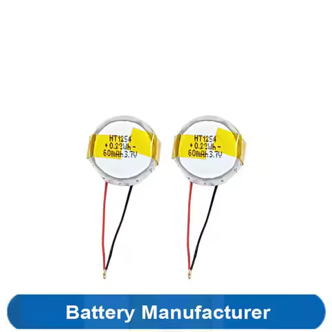 2PCS/Lot 3.7V 60mAh HP1254 1254PF2A 1254 Battery For JBL FREE II 2 / LIVE PRO+ Gaming Earbuds Airpod