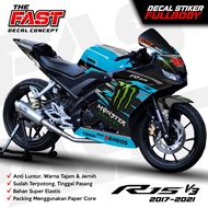 TERBARU Decal R15 V3 Fullbody Liveri MotoGP Sticker Striping Decal Yamaha R15 V3 Sticker Decal R15 V