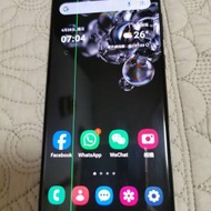 Samsung S20+ 5G /12G/ 128G（有條綠線）