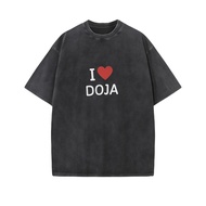 Doja Cat Fan T-shirt | I Heart DOJA Print 100% Cotton | Unisex Soft Casual Tee