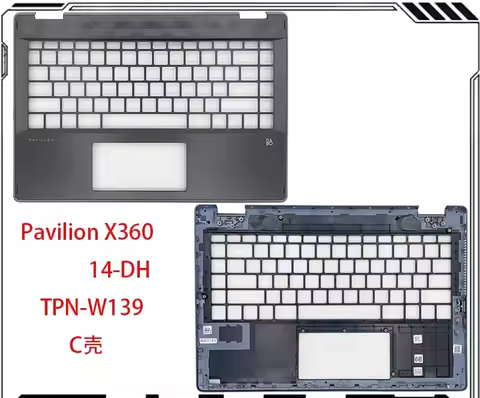 For HP/HP Pavilion X360 14-DH TPN-W139 C case, keyboard palm rest, case