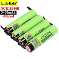 Liitokala New Original 18650 NCR18650B Rechargeable Li-ion baery 3.7V 3400mAh baeries DIY Nickel