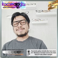 Aviator Style Men's Myopia Glasses with Photochromic Blueray Bluecromic Lenses, Best Seller