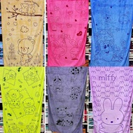 TUALA KARTUN / TUALA MANDI BUDAK / Cartoon Microfiber Absorption Towel ( 50 x 100cm ) (T) Bathroom