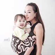{HitO嚴選} Una背巾 (哺乳揹巾) 推車最佳支援~嬰兒背巾 ☆╮精選彈性系列~奧黛莉╭☆台灣製好品質