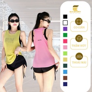 Women's gym, yoga, aerobic, sports tank top sports tops women