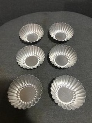 [9成新] 蛋撻模6個 (直徑 6.5cm) Egg Tart Mold