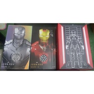 ZD Toys Marvel Iron Man Mark 2 Mark 3 Hall of Armor