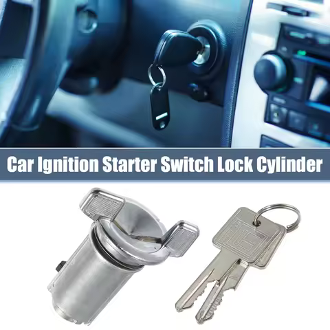 UXCELL 1 Set LC1426 Car Ignition Starter Switch Lock Cylinder W/ Keys for Jeep Wrangler 1987-1995 fo