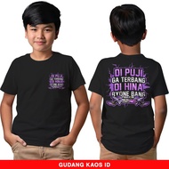 KATUN T-SHIRT WAREHOUSE DIPUJI GA FLYING DIHINA BYONE BANG SG EVO VERSION - CHILDREN'S T-SHIRT AGED 