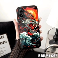 Latest Realme C67 4G Glossy Glass Softcase [Dragon M56] Realme C67 4G Phone Case - Phone Protector -