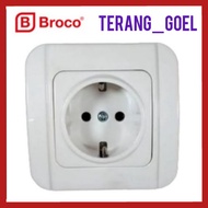 SOCKET OUTLET GALLEO BUILT-INBroco IB SOCKET OUTLET/ WHITE GALLEOSnow