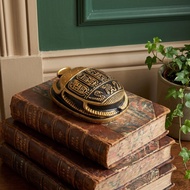 Home Decor Egyptian Scarab Beetle Golden Resin Model  huyisheng