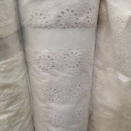 KATUN Embroidered cotton fabric - embroidered cotton fabric - antique material - party fabric - embr