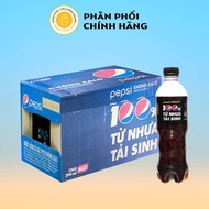 Thùng 24 Chai Nước ngọt Pepsi Không Calo 390ml/Chai