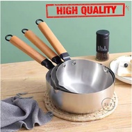 Stainless Steel Sauce Pan Pot / Saucepan / Noddle pot / Instant noddle pot / Pan Mee pot / Cooking Pot