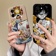 Flexible Softcase For Vivo Y28 4g 2024 Character Motif 0ne P1ec3 Bumper Tpu Silicone Protector