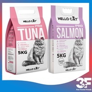 Hello Cat Tuna Cat Food Tuna Flavor 5kg | Protein 30% – Reduce Stool Odor – AAFCO Standard | 3FStore