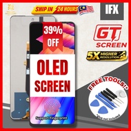 LCD OLED IFX Note 30 30i 12 Compatible Support Fingerprint Touch Screen Digitizer Display Skrin Gant