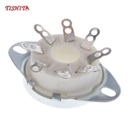 [Bilibili1] GZC8-Y-6 Ceramic  PCB Mounting Tube Socket for KT88/6550/EL34 6P6P 6N8P