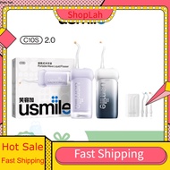 ShopLah Usmile C10S 2.0 dental irrigator, portable water flosser, ultrasonic orthodontic irrigator