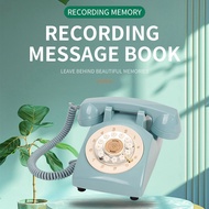 Audio Message Book Telephone Wedding Guest Voice Blessing Record Book Audio Birthday Confessions Gue